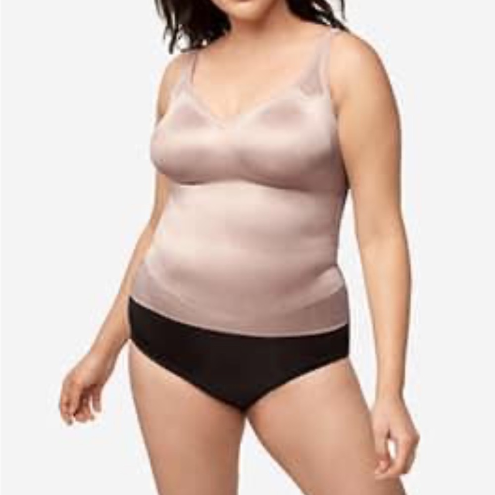 Ruby Ribbon Sheer Support Cami - 36 - Picture 5 of 5